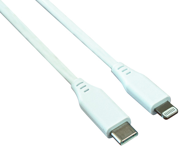 CAVO USB DATI E ALIMENTAZ SPINA TIPO C - CONN. LIGHTING, 1M, Made for iPHONE 14/13/12/11/X/XS/8/7/iPAD