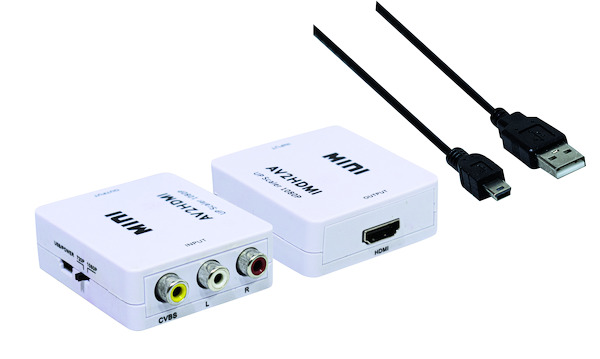 HDMI CONVERTITORE da A/V (CVBS) ad HDMI