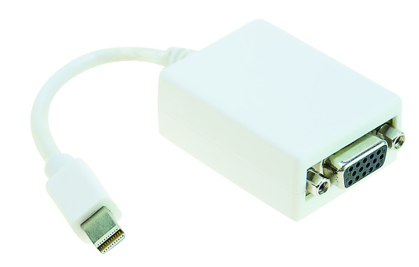 ADATTATORE SPINA Mini DisplayPort - PRESA VGA (CON IC CONVERTER)