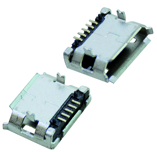 PRESA Micro USB DA PANNELLO CON TERMINALI C.S.