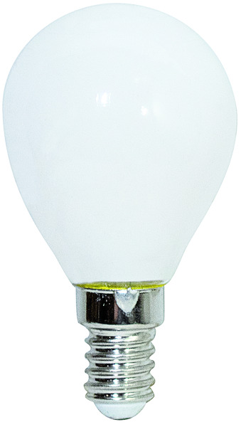 LAMPADA LED G45 serie Filament Milky, E14, 4.5W,FA320°,6500K,220Vac,LM470,RA 80, 45*80mm, Box%%%_substitutiveMessage_%%%39.920256FM