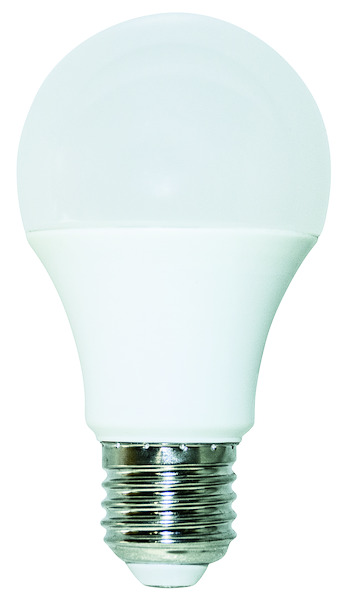 LAMPADA LED GOCCIA A60 ST, E27, 9.5W, FA280°, 3000K, 220Vac, LM1055, CRI80, 60*109mm BOX