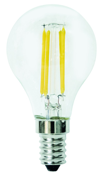 LAMPADA LED DIMMER G45 Filament Trasparente, E14, 4.5W,FA320°,3000K, 220Vac,LM470,RA 80, 45*80mm,Box%%%_substitutiveMessage_%%%39.922156CD1
