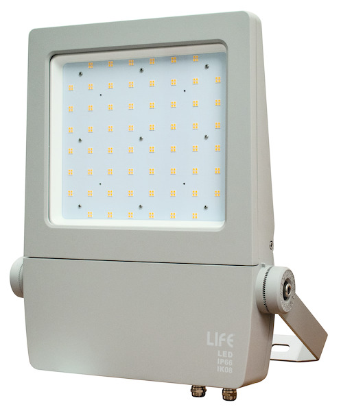 PROIETTORE A LED Dimmerabile Serie F65, IP66, IK08, 200W, 110°, 5700K, LM28000, RA70, 220V 432x305x65mm G5A%%%_substitutiveMessage_%%%39.9F6420F