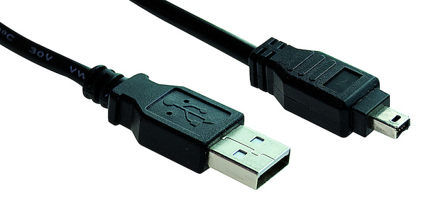 CAVO USB V2 SP.A - SP.FIRE WIRE  4P, 1,5M, H.CARD