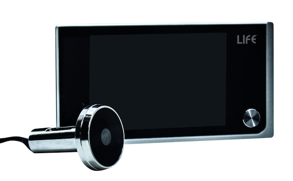 Spioncino digitale, monitor 3.5" a colori, per porte blindate