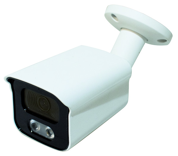 Telecamera Bullet IP FullColor PoE 8Mpx H265+,AudioIN,IP67,3,6mm,2Led,CMOS1/2,7"SC500AI+SSC338