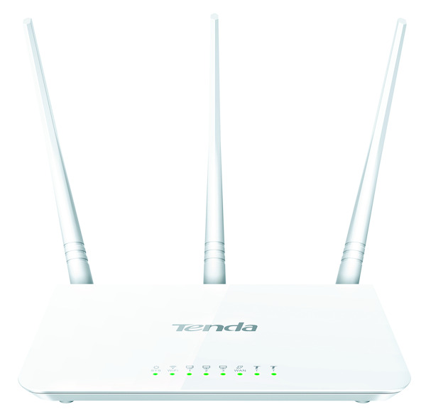 Router Wireless F3 300MBps, 3X5DBI, 3X10/100MBPS LAN TENDA