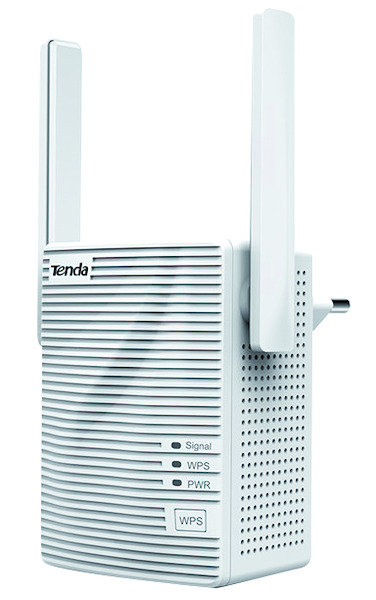 Wireless Extender A15 Dual Band(2,4Ghz e 5Ghz)300Mbps 2 antenne x 2dBi 1 Porta Ethernet 100M TENDA