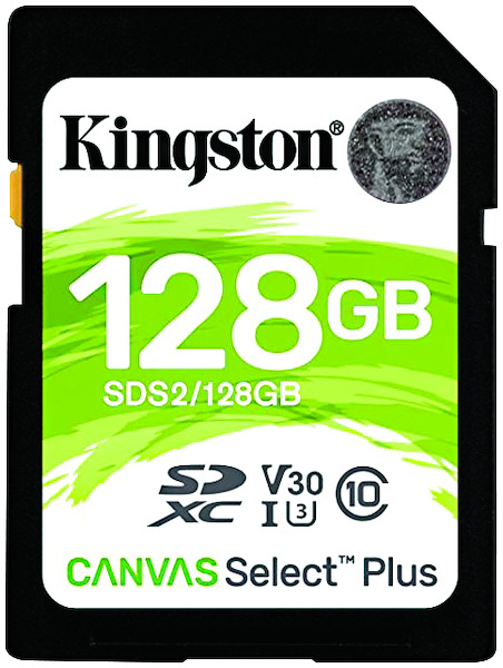 SECURE DIGITAL CARD 128GB CLASS 10 VALUE KINGSTON