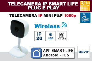 Telecamera IP mini SMARTLIFE e ONVIF