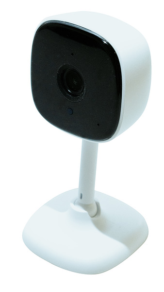 Telecamera IP mini SMARTLIFE e ONVIF 2,4Ghz P&P DA INTERNO REC MicroSD, IP20, 3.0Mpx, L.3,6mm, ICR, 6LED IR, in PVC