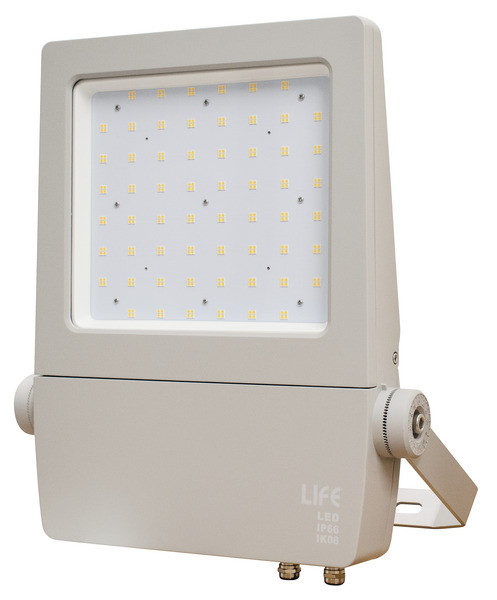 Proiettore LED professionale dimmerabile 1-10 V DC, 200W, 5000K, 60° ,  220V-240V AC, IP66